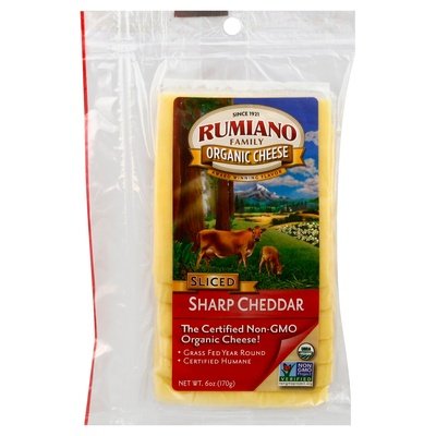 Rumiano Cheddar Sharp Rbst Free 12/6 Oz [UNFI #13966]