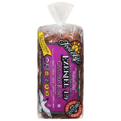 Food For Life Sprouted Grain Cinnamon Raisin 6/24 Oz [UNFI #16809]
