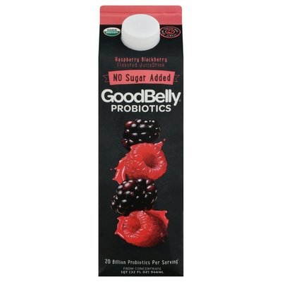 Good Belly No Sugar Added,Rasp Blkbry 6/32 Oz [UNFI #37251]