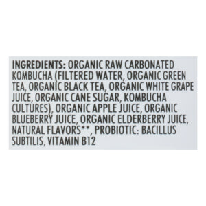 Humm Kombucha Kombucha Blueberry Mint 6/12 Oz [UNFI #01462]