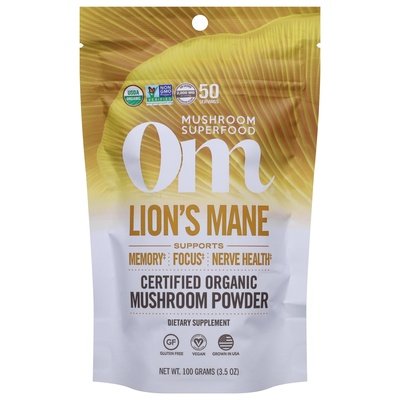 Om Lions Maine,Memory/Focus/Nerve Health 3.5 Oz [UNFI #79203] T