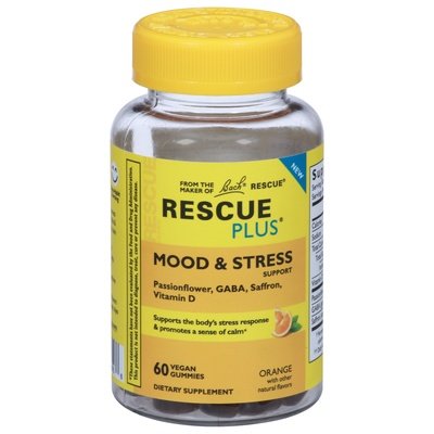 Rescue Gummy Orange 60 Ct [UNFI #22770] T