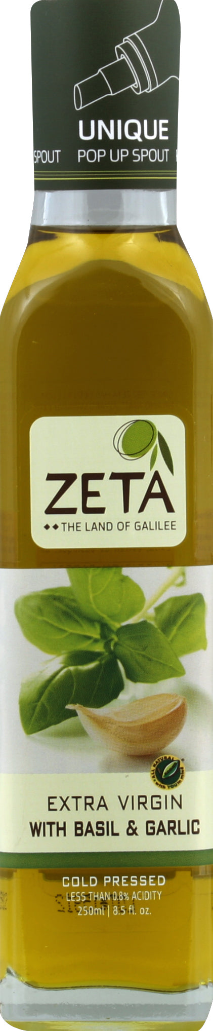 Zeta Extra Virgin Basil & Garlic 6/250 ML [UNFI #00370]