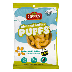 Gefen Butter Puffs Almond 12/1.97 OZ [UNFI #75041]