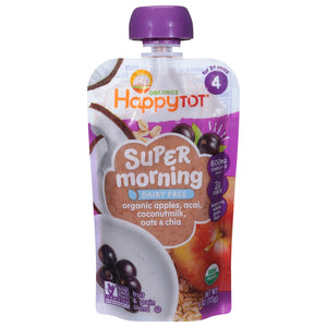 Happy Tot Apple Acai Cocont Milk Chia Og2 16/4 OZ [UNFI #23268]