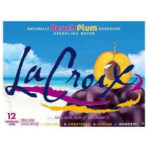 Lacroix Beach Plum 2/12/12 Oz [UNFI #66395] T