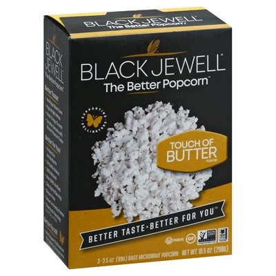 Black Jewell Popcrn Touch Of Butter Microwve 6/10.5 Oz [UNFI #59776]