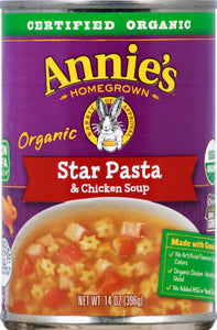 Annies Homegrown Star Pasta Chicken 12/14 Oz [UNFI #18441]