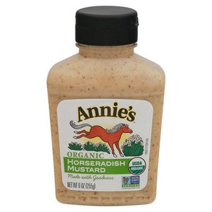 Annies Naturals Mustard Horseradish 12/9 Oz [UNFI #24169]