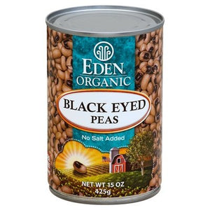 Eden Foods Black Eyed Peas 12/15 Oz [UNFI #19279]
