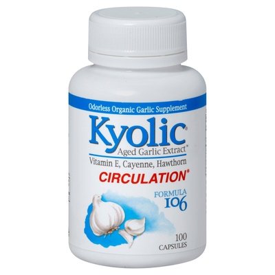 Kyolic Vit E/Cayenne/Hawthorn Form 106 100 Cap [UNFI #40276] T