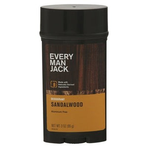 Every Man Jack Sandalwood 3 Oz [UNFI #84397] T