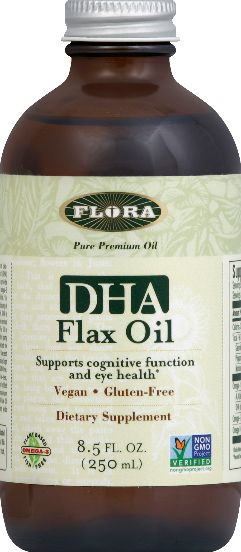 Flora Dha Flax Oil 8.5 Oz [UNFI #40522] T