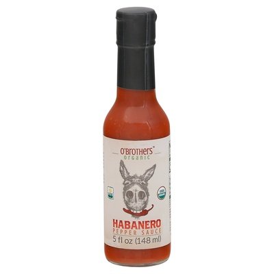 Obrothers Hot Sauce Habanero 12/5 Oz [UNFI #20982]