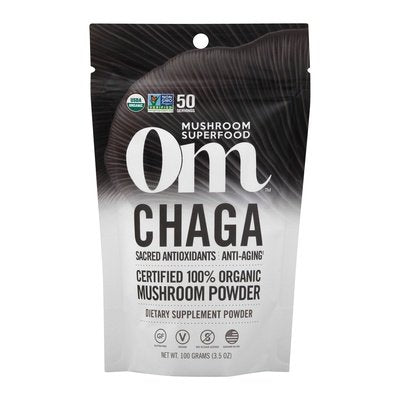Om Chaga Powder 100G 3.5 Oz [UNFI #51013] T