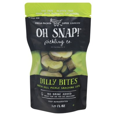 Oh Snap! Pickle Dilly Bites 12/3.5 Oz [UNFI #48019]