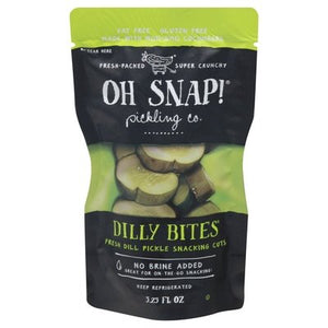 Oh Snap! Pickle Dilly Bites 12/3.5 Oz [UNFI #48019]