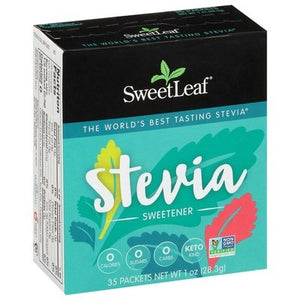 Sweet Leaf Stevia Plus Sweetener Packets 35 Ct [UNFI #67035]