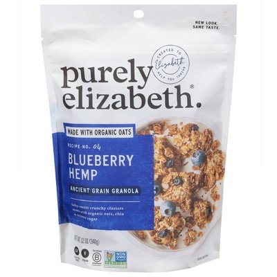 Purely Elizabeth Blueberry Hemp 6/12 Oz [UNFI #30132]