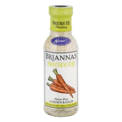 Briannas Garden Ranch Dressing Df 6/10 Oz [UNFI #68066]