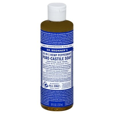 Dr. Bronners Peppermint 8 Oz [UNFI #55946] T