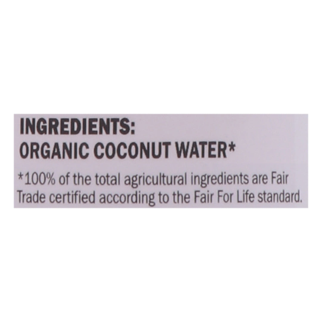 Harmless Harvest Coconut Water 12/10 Oz [UNFI #63693]