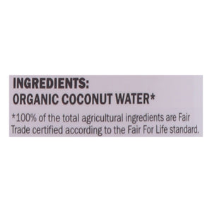 Harmless Harvest Coconut Water 12/10 Oz [UNFI #63693]