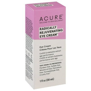 Acure Radically Rejuvenating Eye Cream 1 Oz [UNFI #82703] T