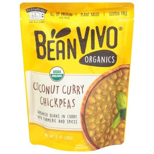 OG2 Beanvivo Coconut Curry Chickpeas 6/10 OZ [UNFI #33996]