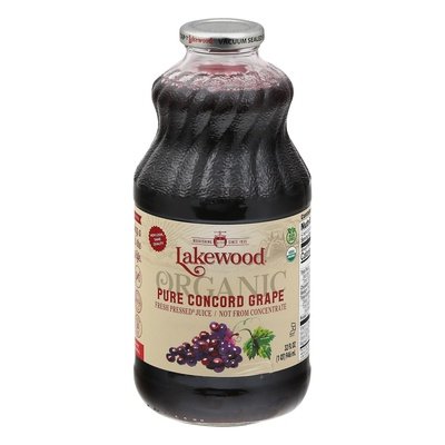 Lakewood Pure Concord Grape 6/32 Oz [UNFI #73130]