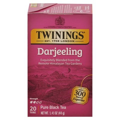Twinings Darjeeling 6/20 Bag [UNFI #26977]
