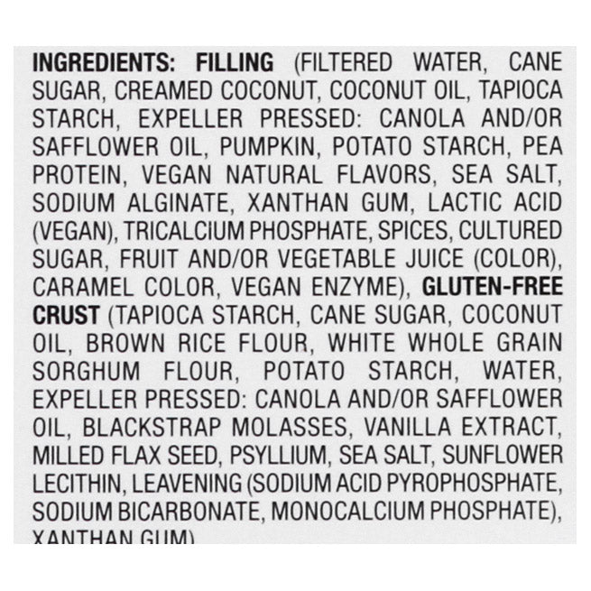 Daiya Pumpkin Spice 8/14.1 Oz [UNFI #50441]
