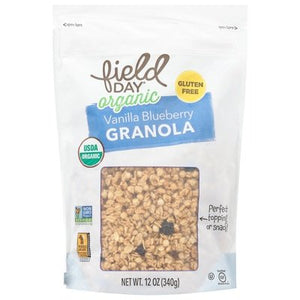 Field Day Granola Vanilla Blueberry 6/12 Oz [UNFI #78204]