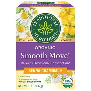 Traditional Medicinals Chamomile Smooth Move 6/16 Bag [UNFI #84361] T