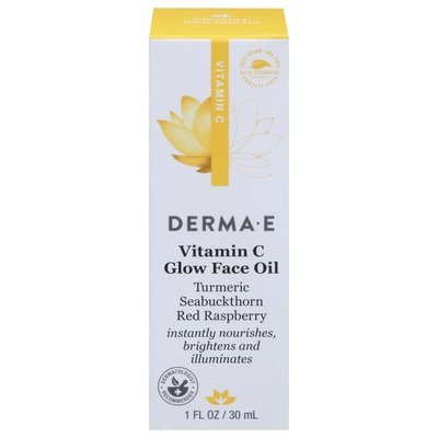 Derma E Vitamin C Glow Face Oil 1 Oz [UNFI #81501] T