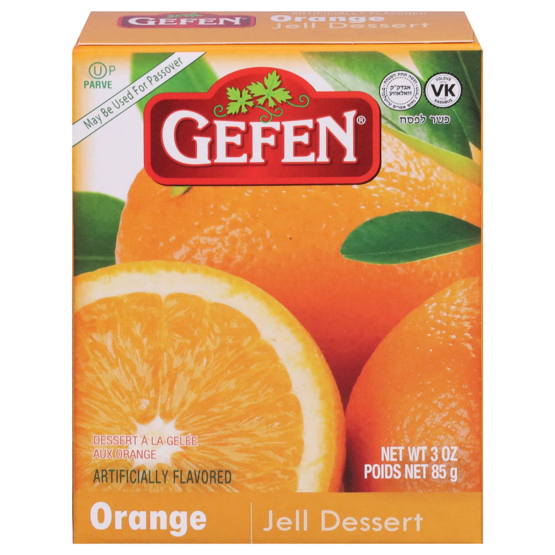 Gefen Jello Orange 24/3 OZ [UNFI #68954]