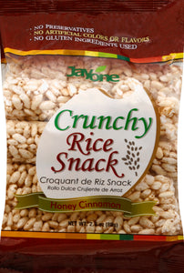 Jayone Rice Snack Honey Cinnamon 6/2.8 Oz [UNFI #07036]
