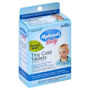 Hylands Cold Tablets Baby Tiny 125 Tab [UNFI #55707] T