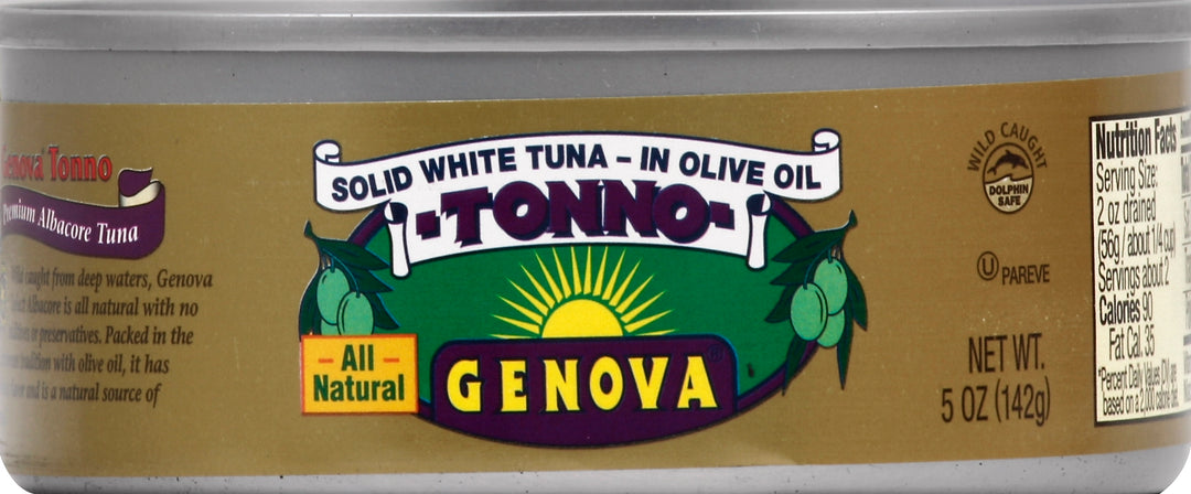 Genova Albacore Tuna In Olive Oil 12/5 Oz [UNFI #58913]