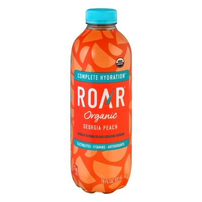Roar Organic Georgia Peach 12/18 Oz [UNFI #11133]