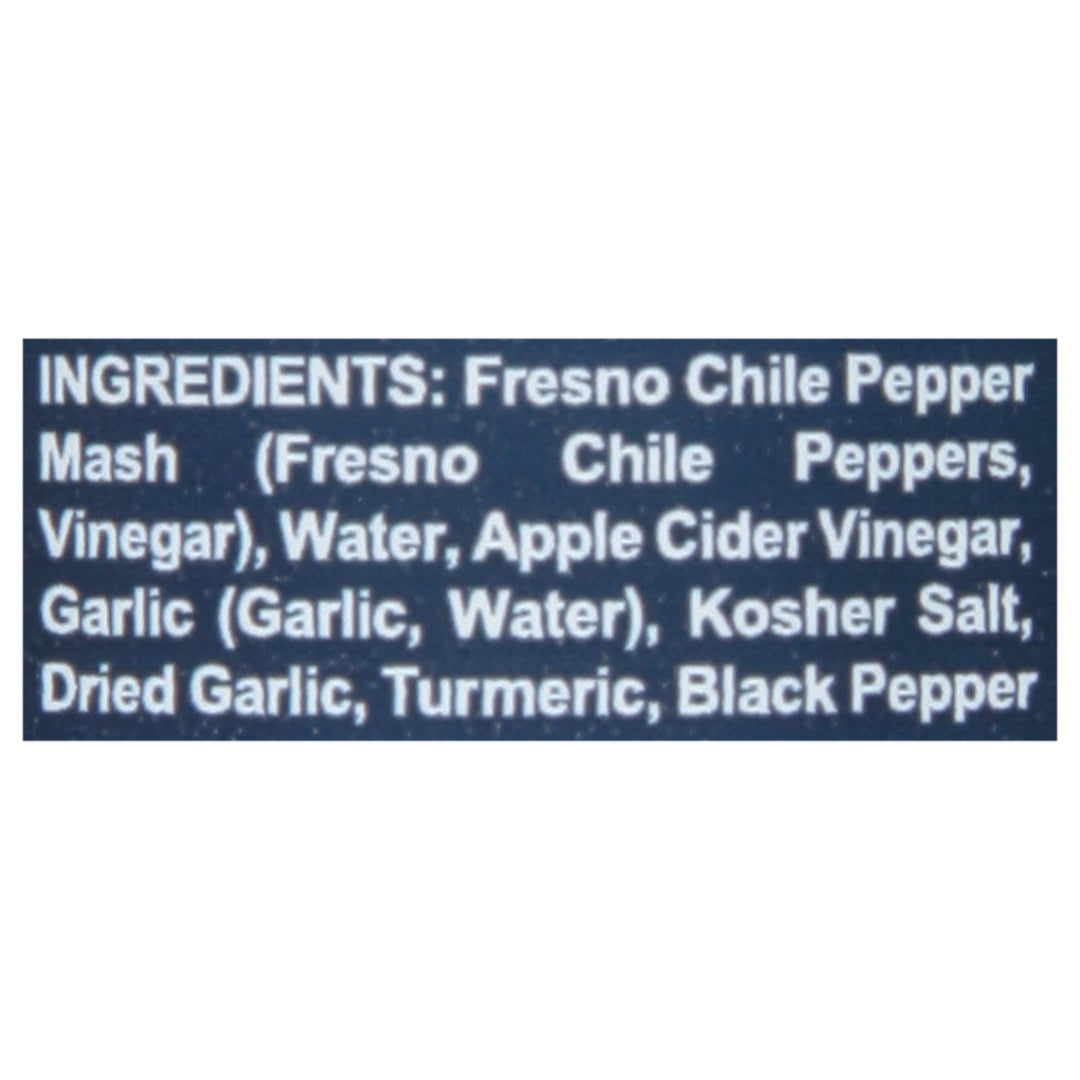 Hot Ones Garlic Fresno Edition Hot Sauce 12/5 Oz [UNFI #19069]