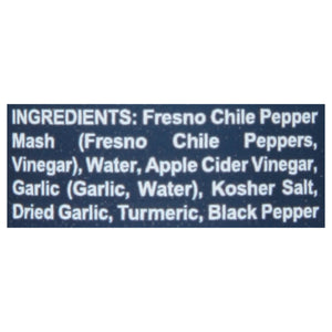 Hot Ones Garlic Fresno Edition Hot Sauce 12/5 Oz [UNFI #19069]