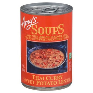 Amys Thai Curry Sweet Potato Lentil 12/14.1 Oz [UNFI #22375]