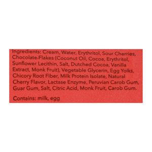 Rebel Ice Cream Cherry Chip 8/1 Pint [UNFI #74779]