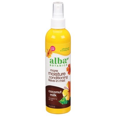 Alba Botanica Leave In Cond Mist Cnut Milk 8 Oz [UNFI #53980] T