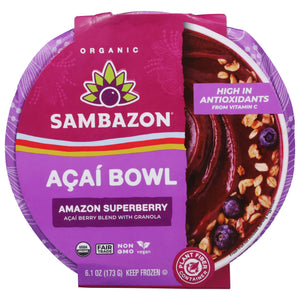 Sambazon Amazon Superberry/Granola Og2 8/6.1 OZ [UNFI #36615]