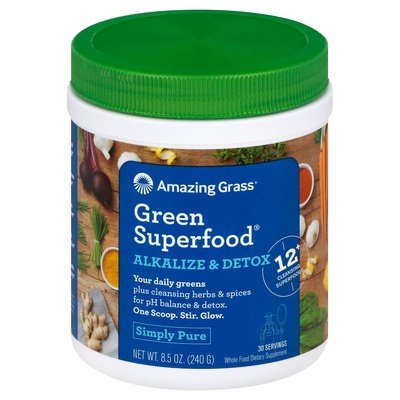 Amazing Grass Alkaline & Detox Green Sprfd 8.5 Oz [UNFI #48359] T