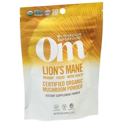 Om Lions Mane Mushroom Superfd 2.1 Oz [UNFI #87182] T