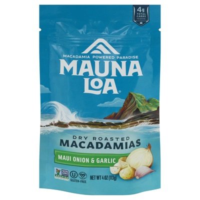 Mauna Loa Roasted Sea Salt Macadamias 6/4 Oz [UNFI #08138]
