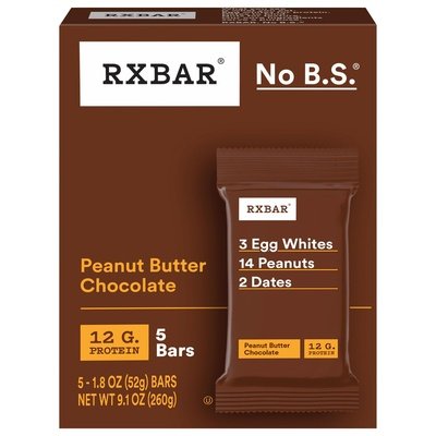 Rxbar Peanut Butter Chocolate 6/5/1.83 Oz [UNFI #80991]